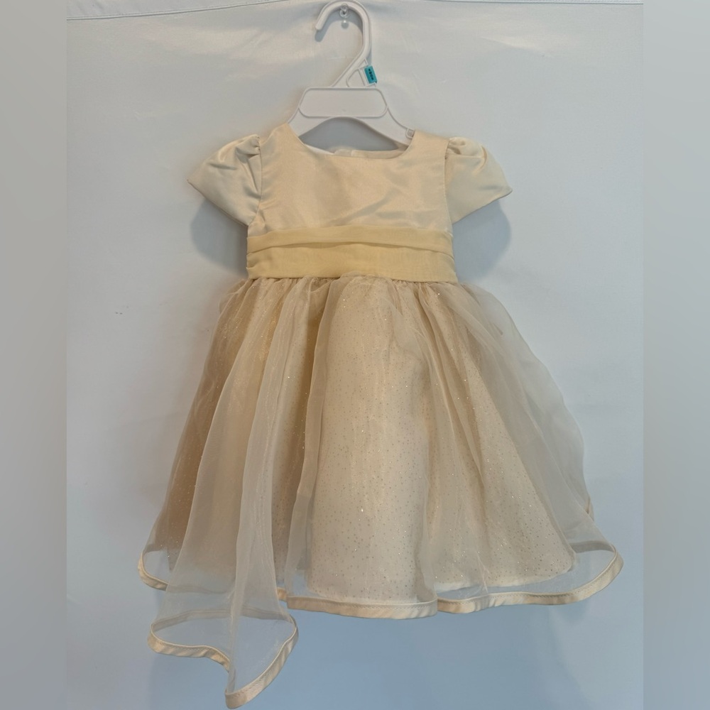 Blueberi Boulevard
Baby Girls Fit-and-Flare Satin and Tulle Dress